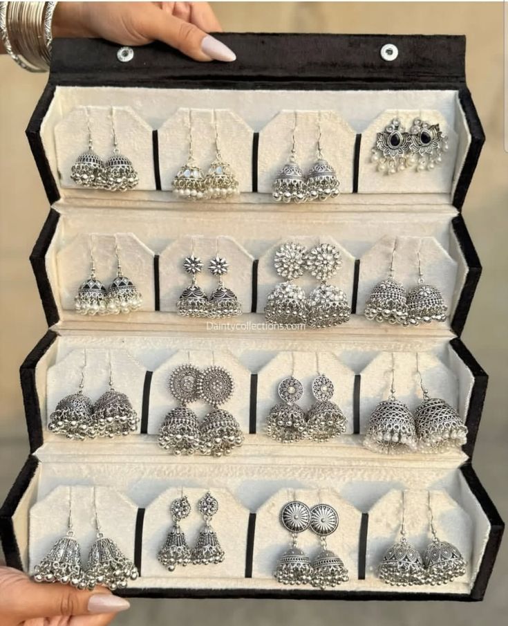 oxidized earings