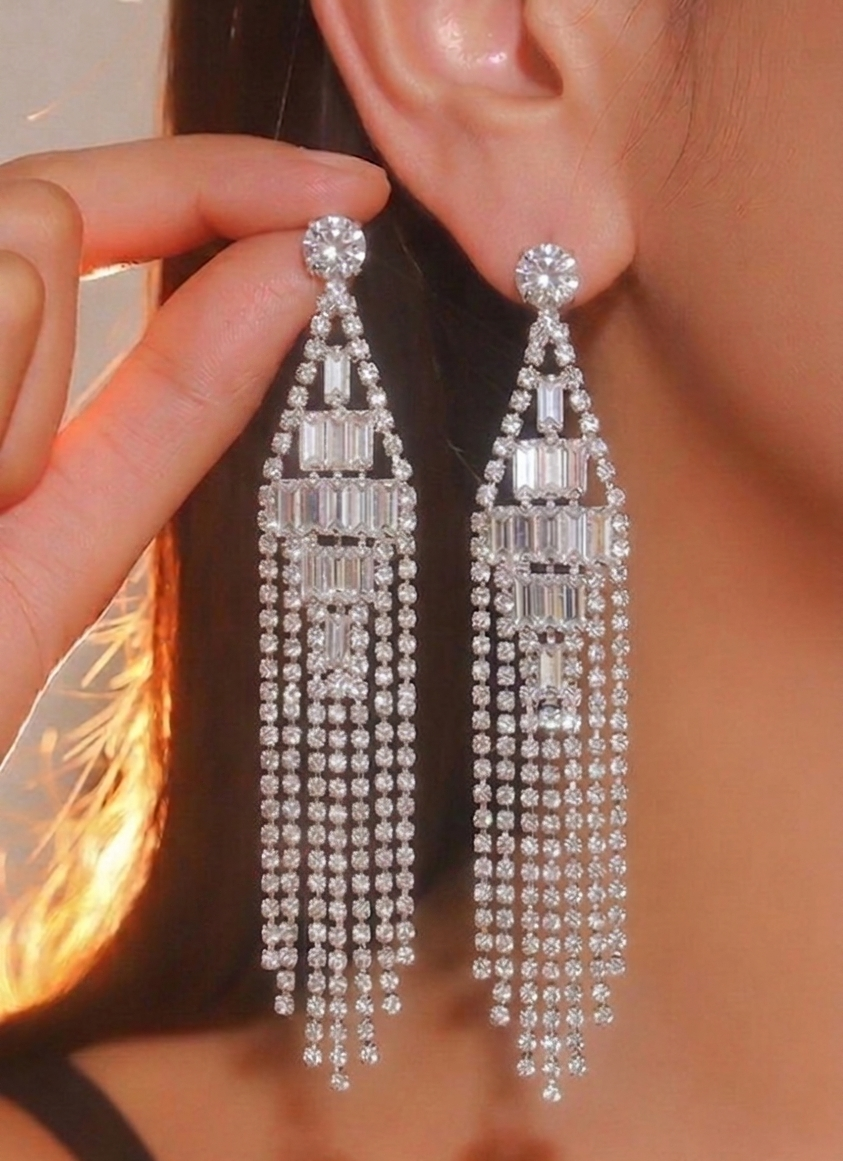 midnight shimmer tassels