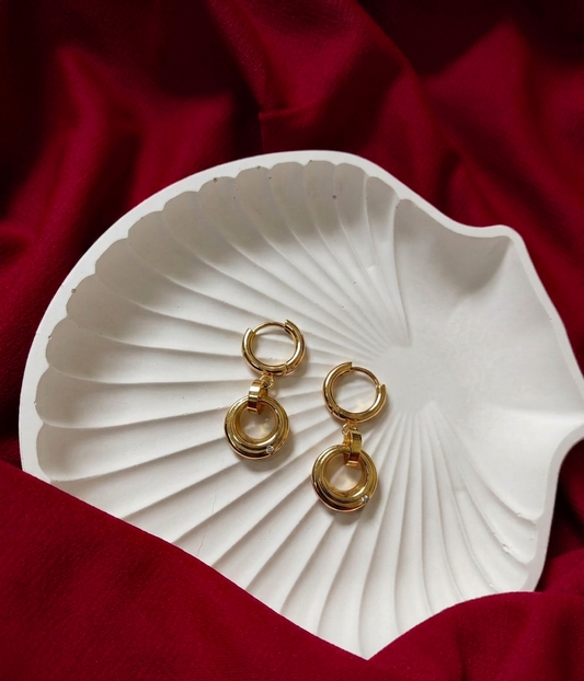 double ring hoop