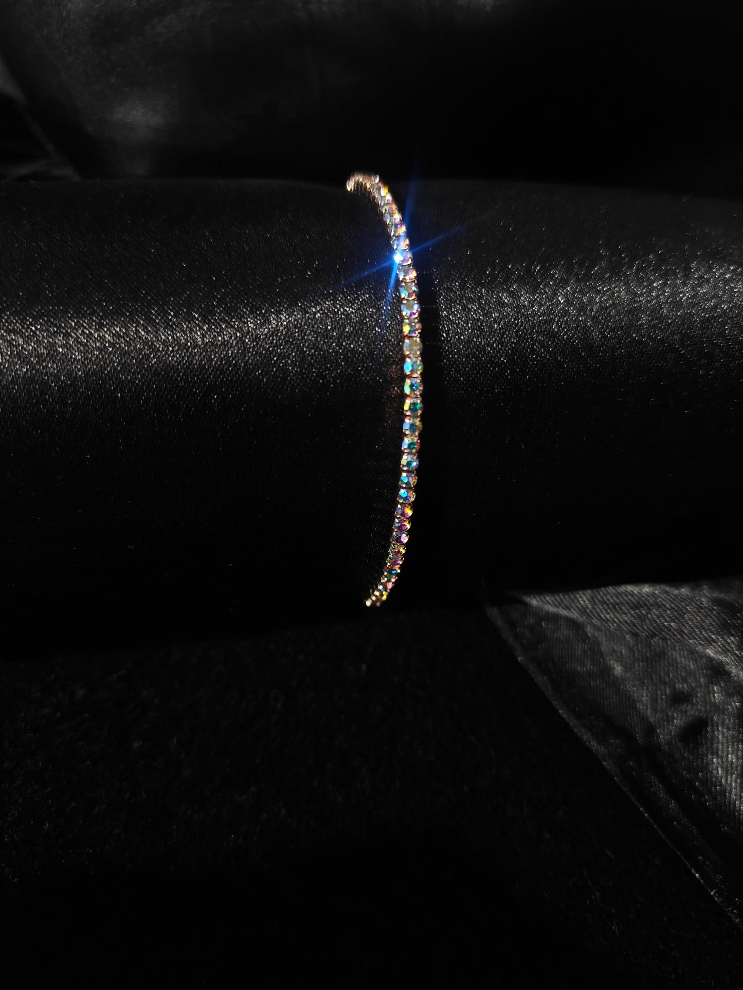 tennis bracelet ( silver )