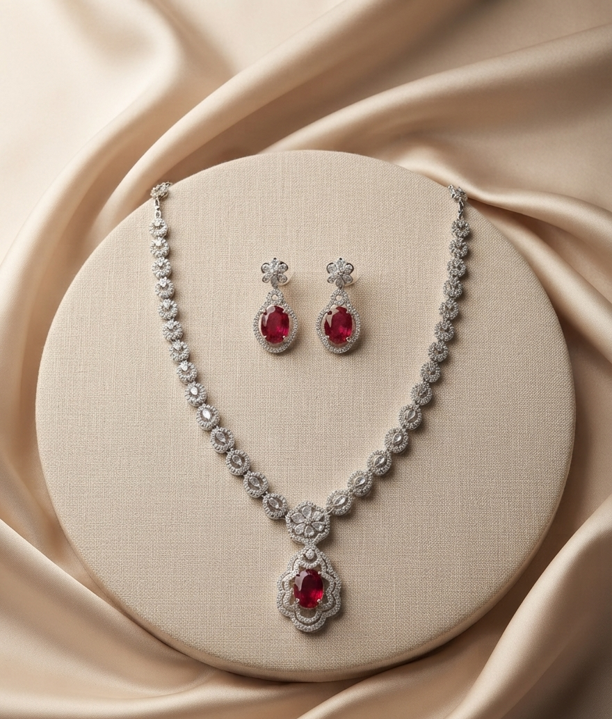 scarlet gala ad set