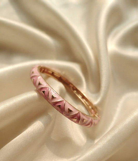 double color enamel bangle