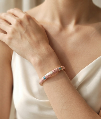 candy coat enamel bangle