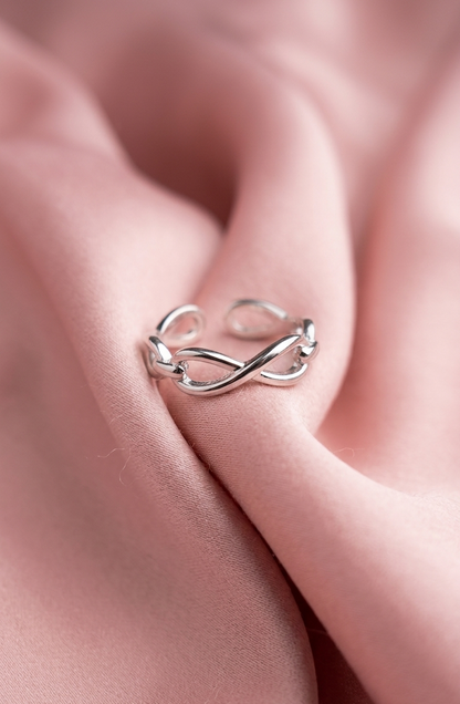 infinity loop ring