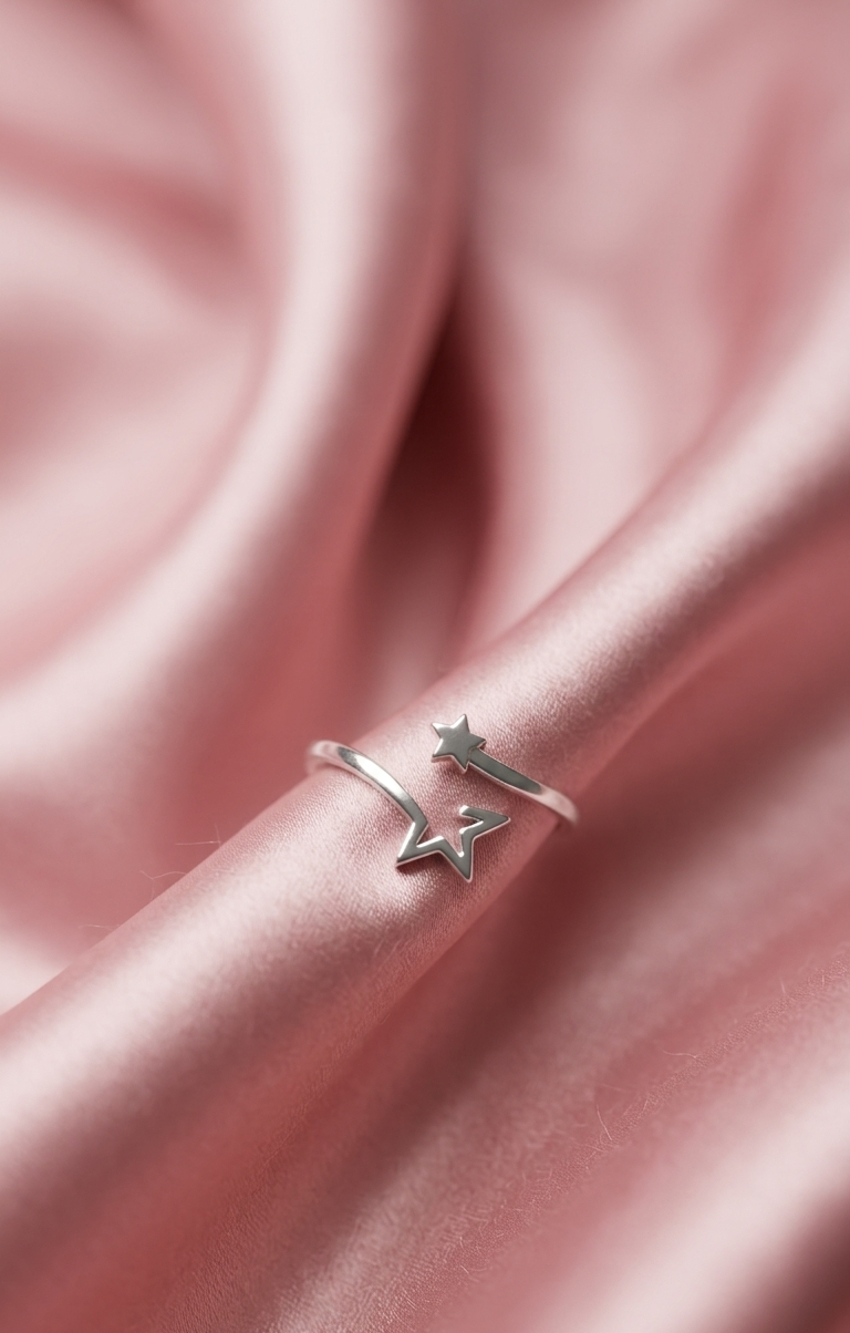 half star ring