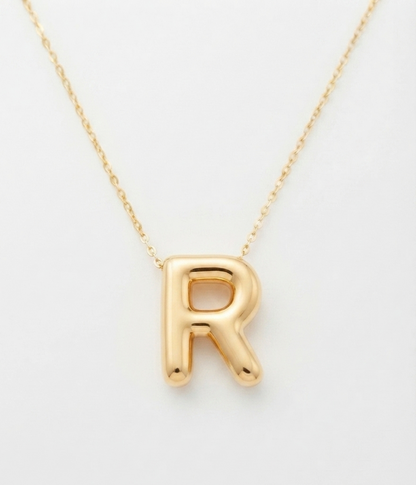 R letter pendant