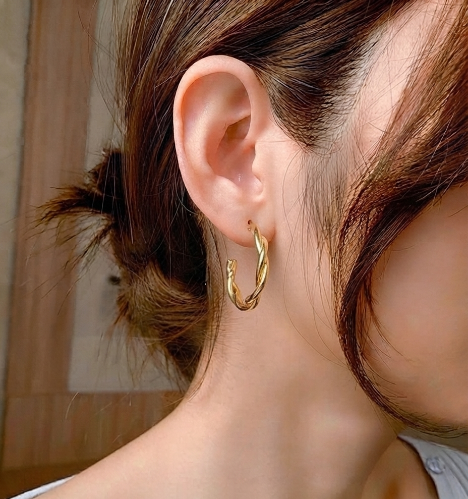 twisted hoops