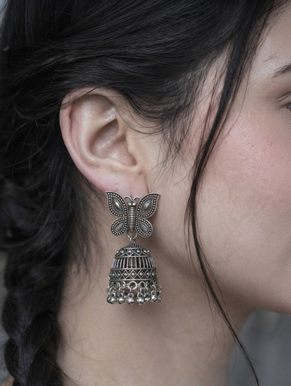 butterfly jhumki