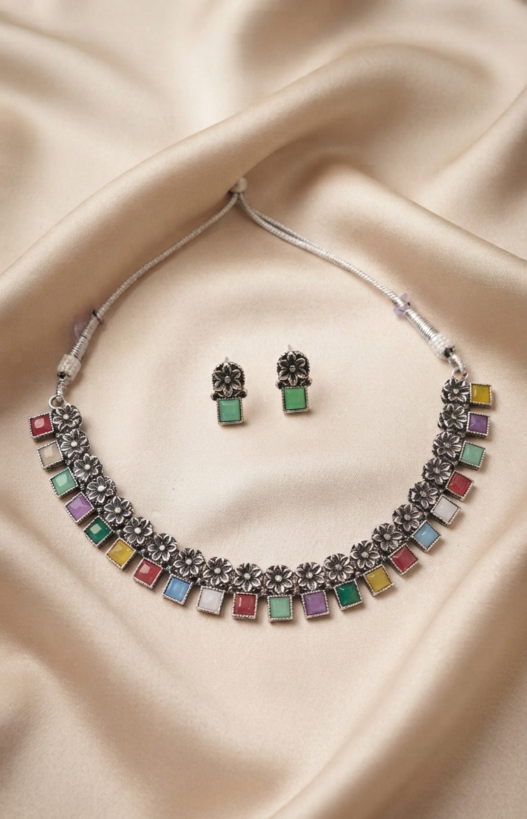 colourful floral set
