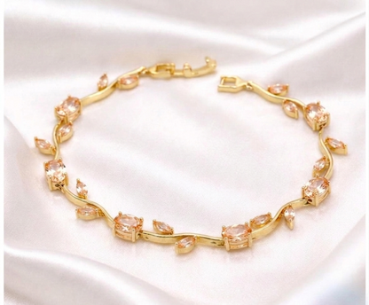 tulip bracelet (golden- golden)