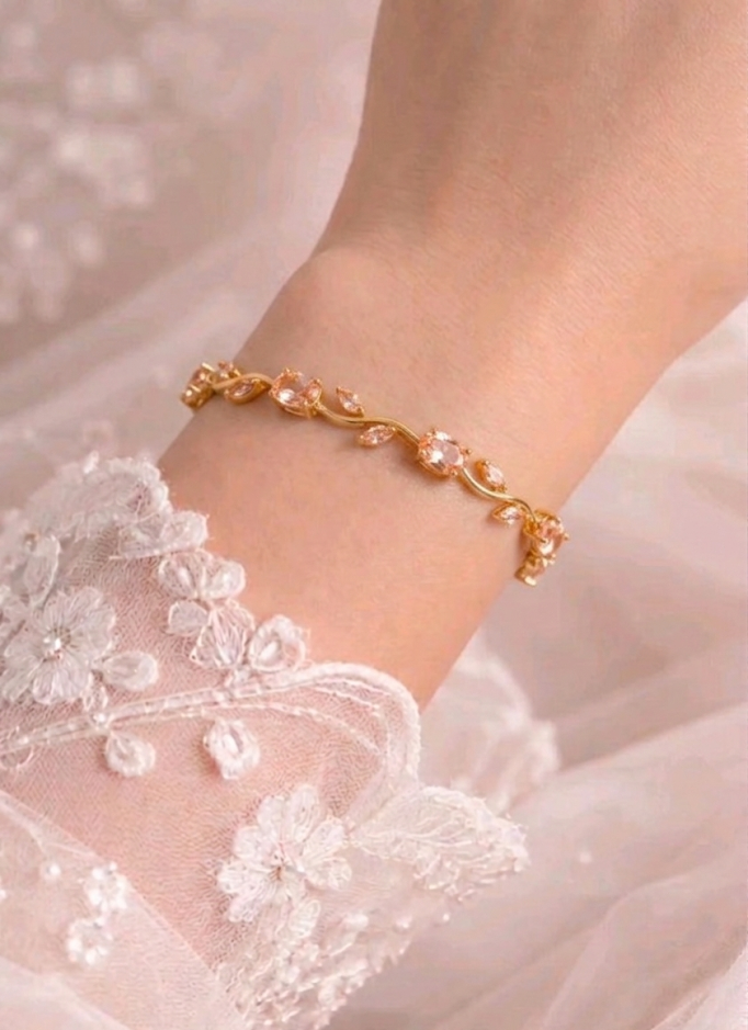 tulip bracelet (golden- golden)