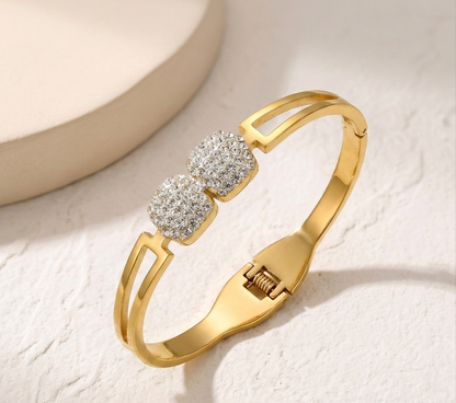 glimmer square bracelet