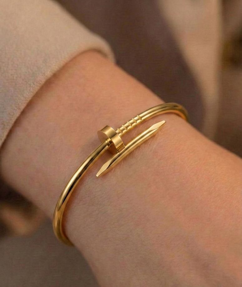 classic nail bracelet