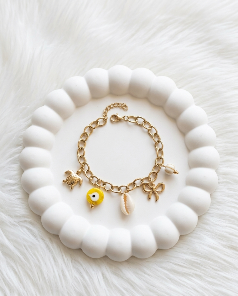 Ocean Whimsy Charm Bracelet