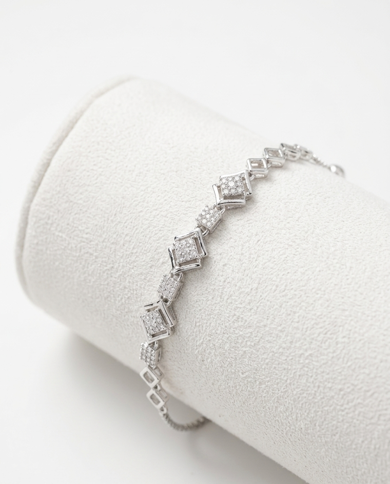 Crystal Quadrant Bracelet