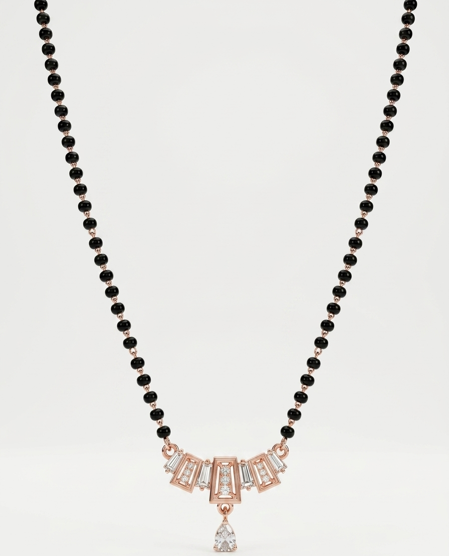the adorned drop mangalsutra