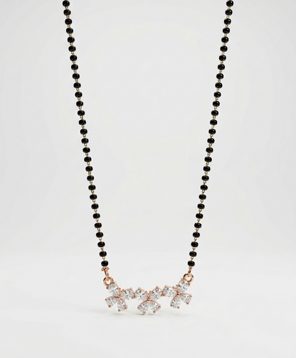 Trio Flower Mangalsutra