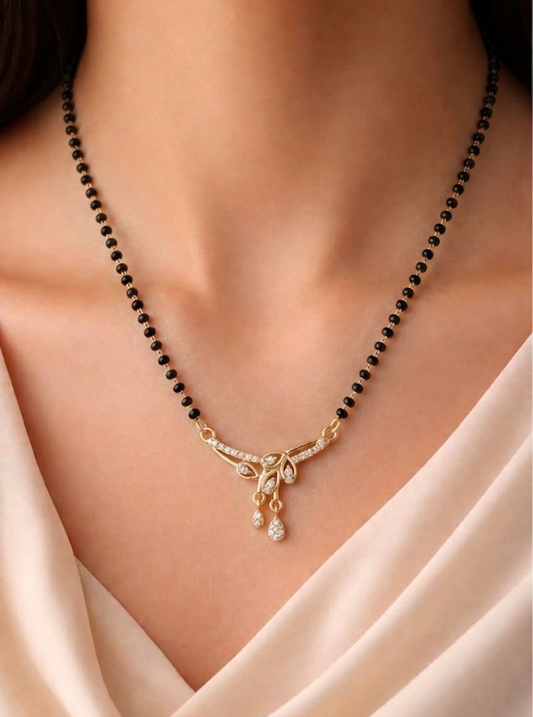 The Teardrop Cascade mangalsutra