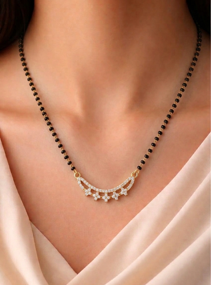 The Lunar Crest mangalsutra