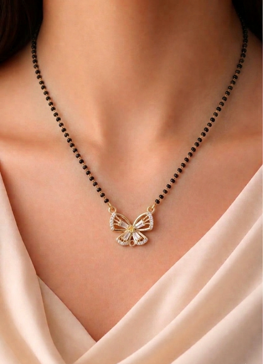 Lumina Butterfly Mangalsutra