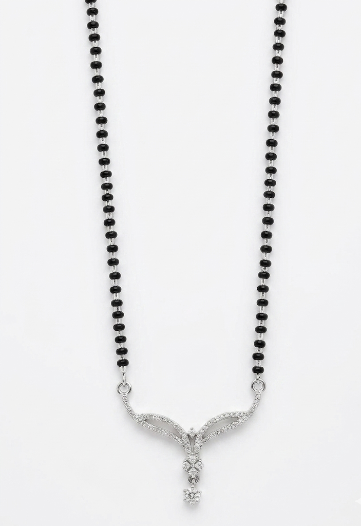 The silver Radiance Mangalsutra