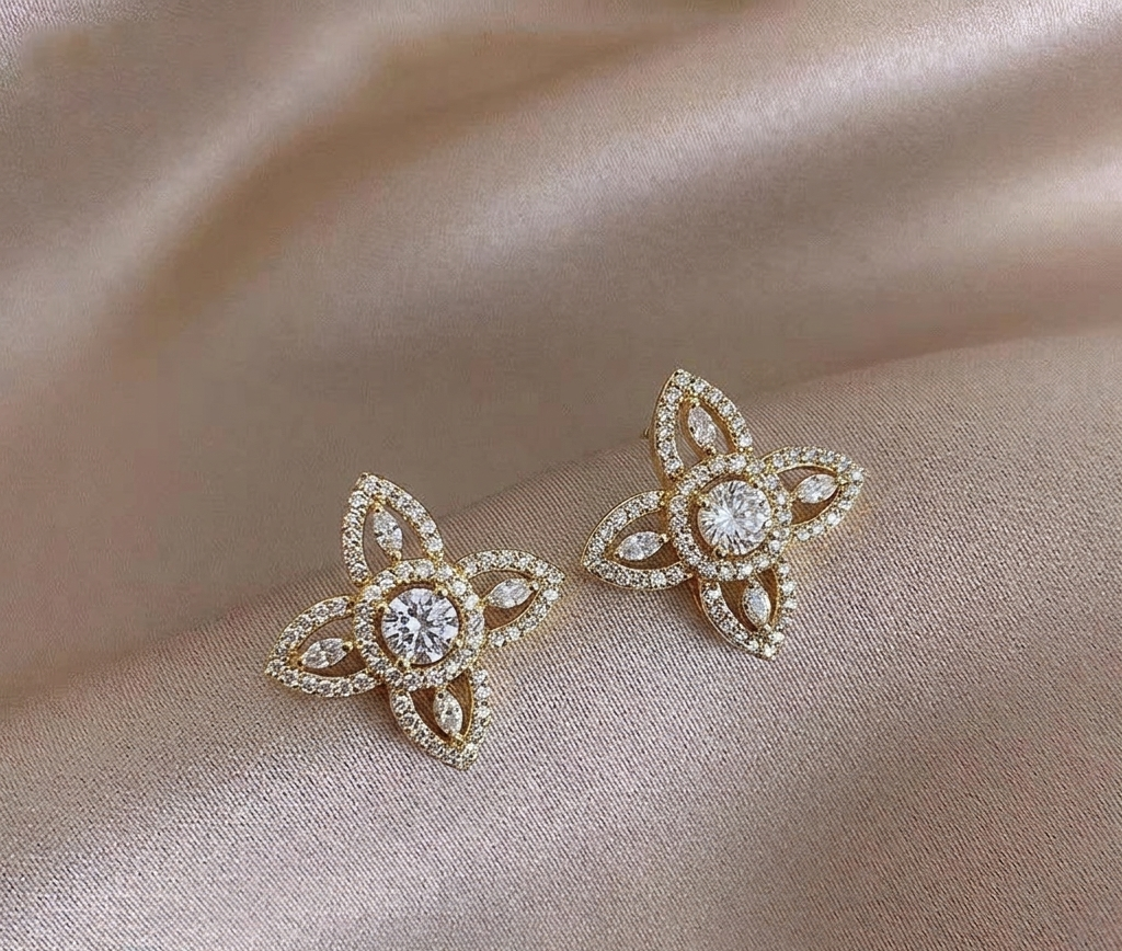 The Imperial Petal Studs