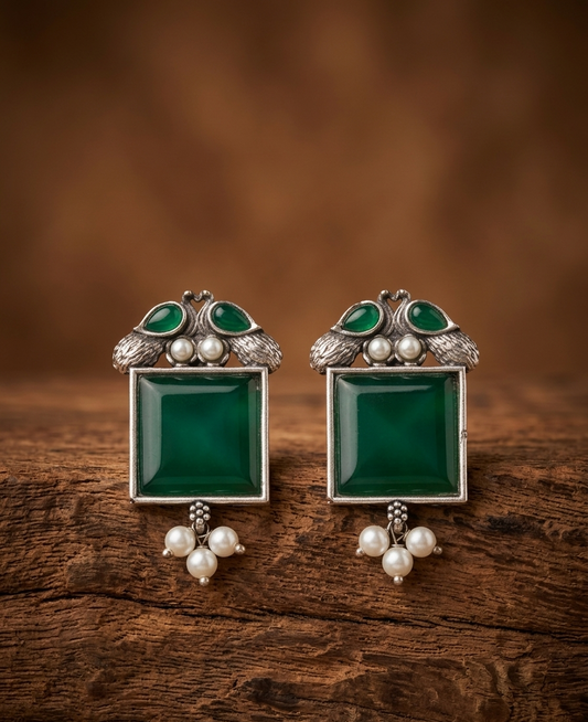 the emerald square mor- studs