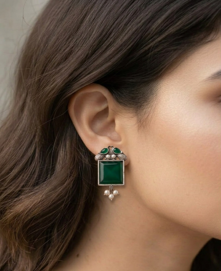 the emerald square mor- studs