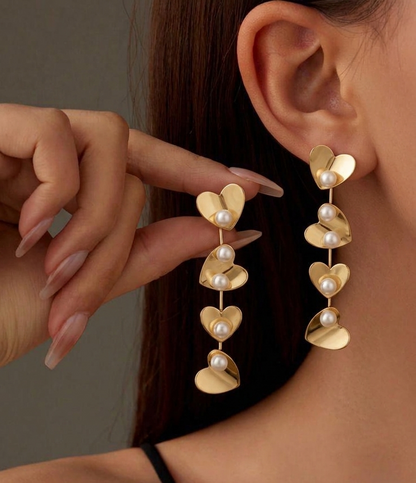 Divine Love Pearls earings
