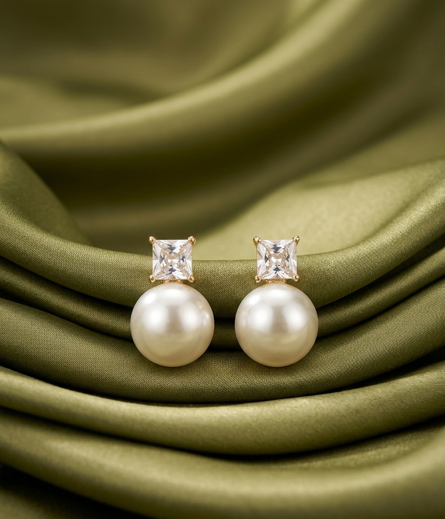 the Empress Drop Studs earing