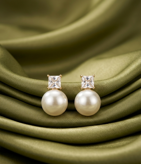 the Empress Drop Studs earing