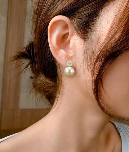 the Empress Drop Studs earing