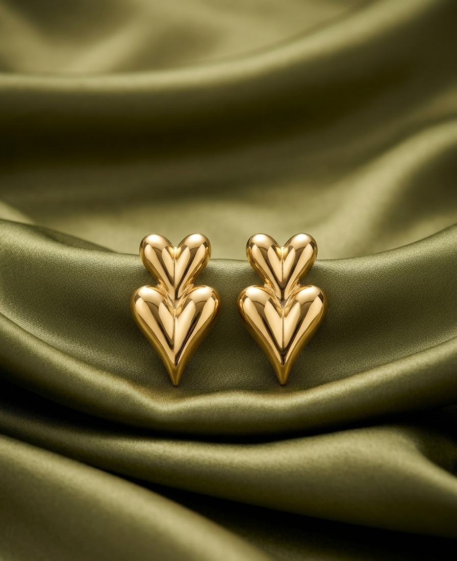 Sweetheart Link Earrings