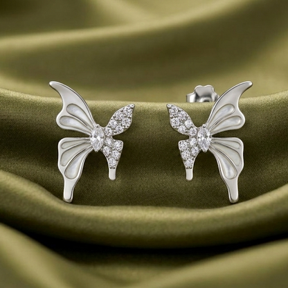 crystal wings studs