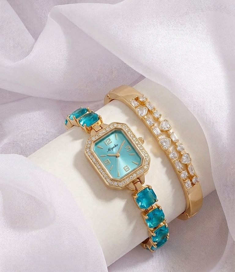imperial teal watch combo