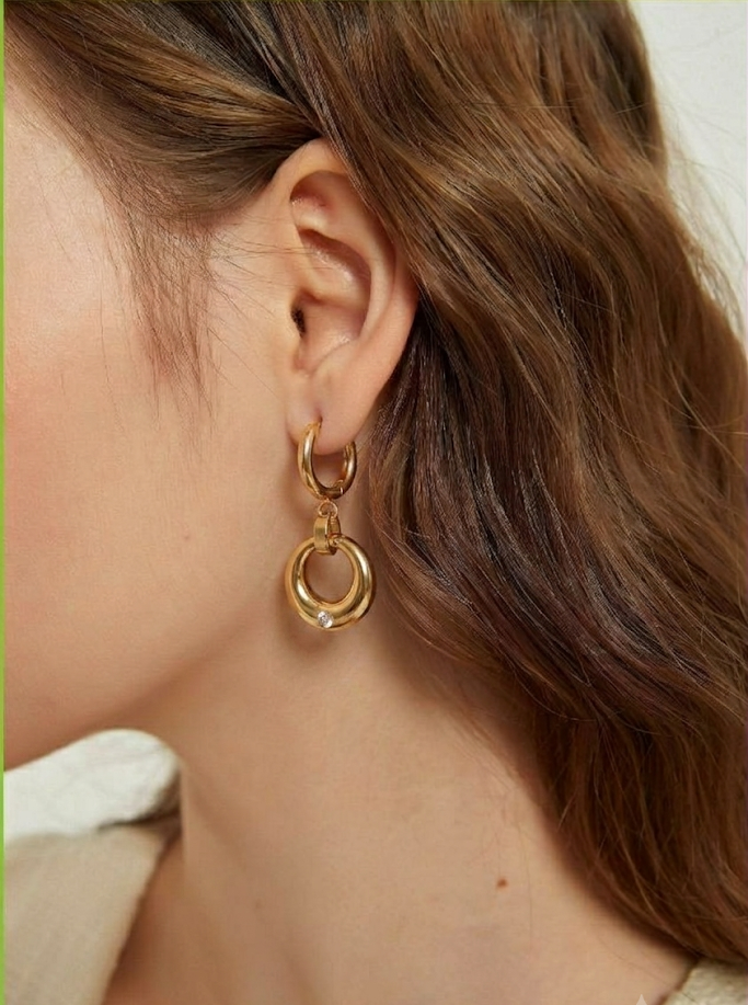 double ring hoop