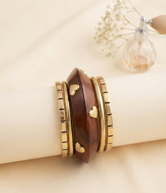 heartwood harmony wooden bangle