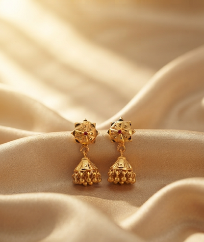 sunburst dangle earings