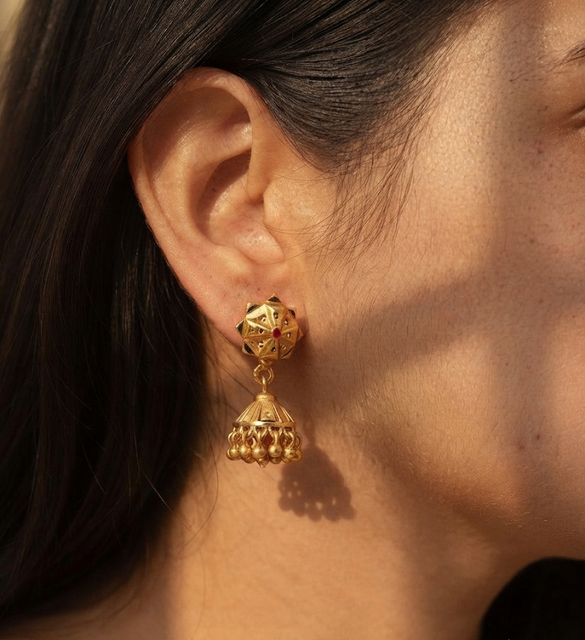 sunburst dangle earings