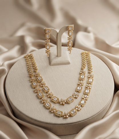 double layered golden ad set