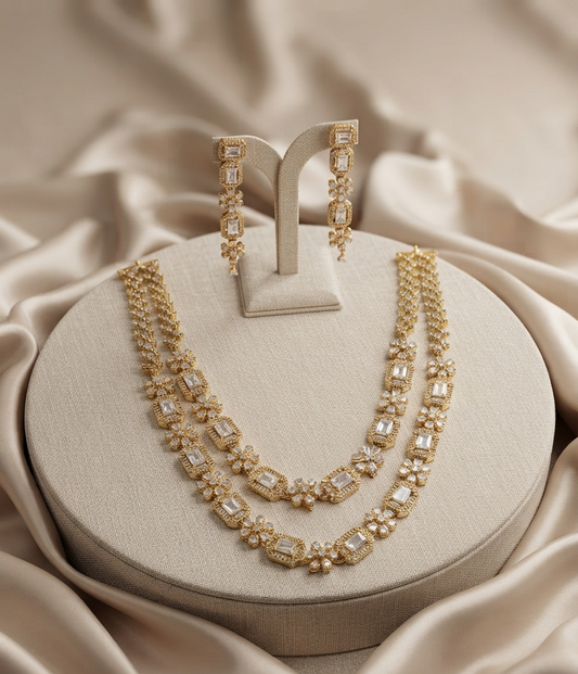 double layered golden ad set