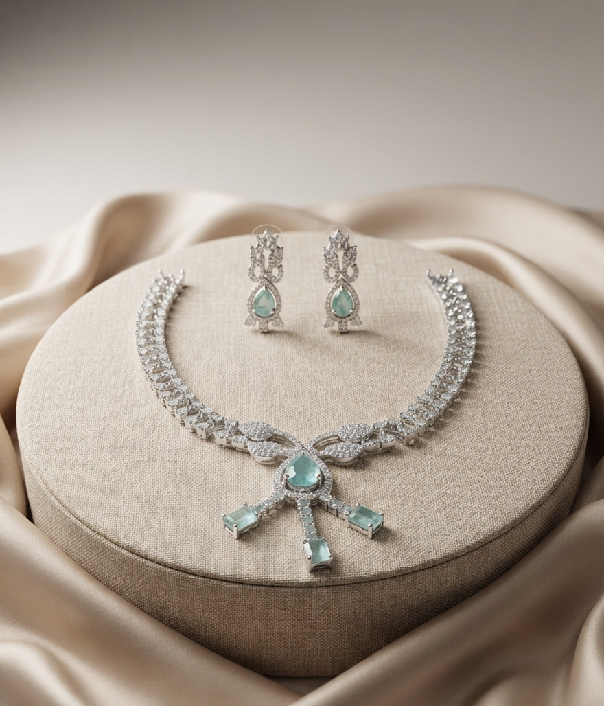 Sea green elegance ad set