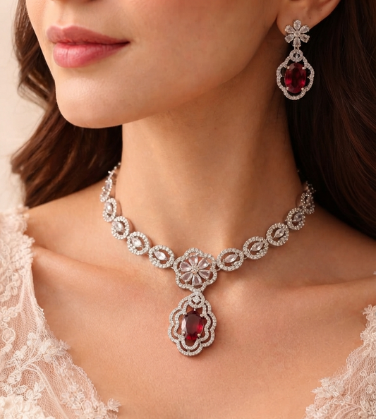 scarlet gala ad set
