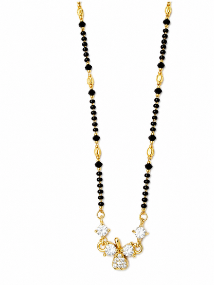 Crystal Bloom Mangalsutra