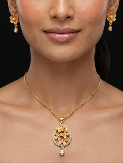 floral and drop set