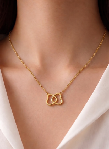 Linked Hearts necklace