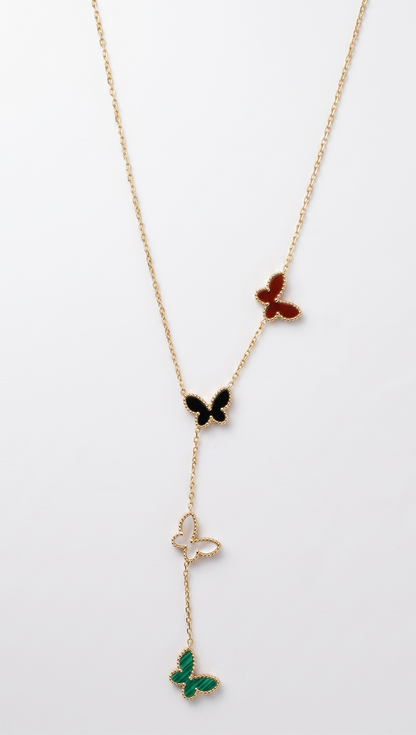 Butterfly Y-Chain necklace