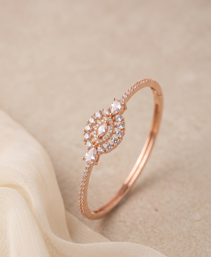 rose gold centerpiece bracelet