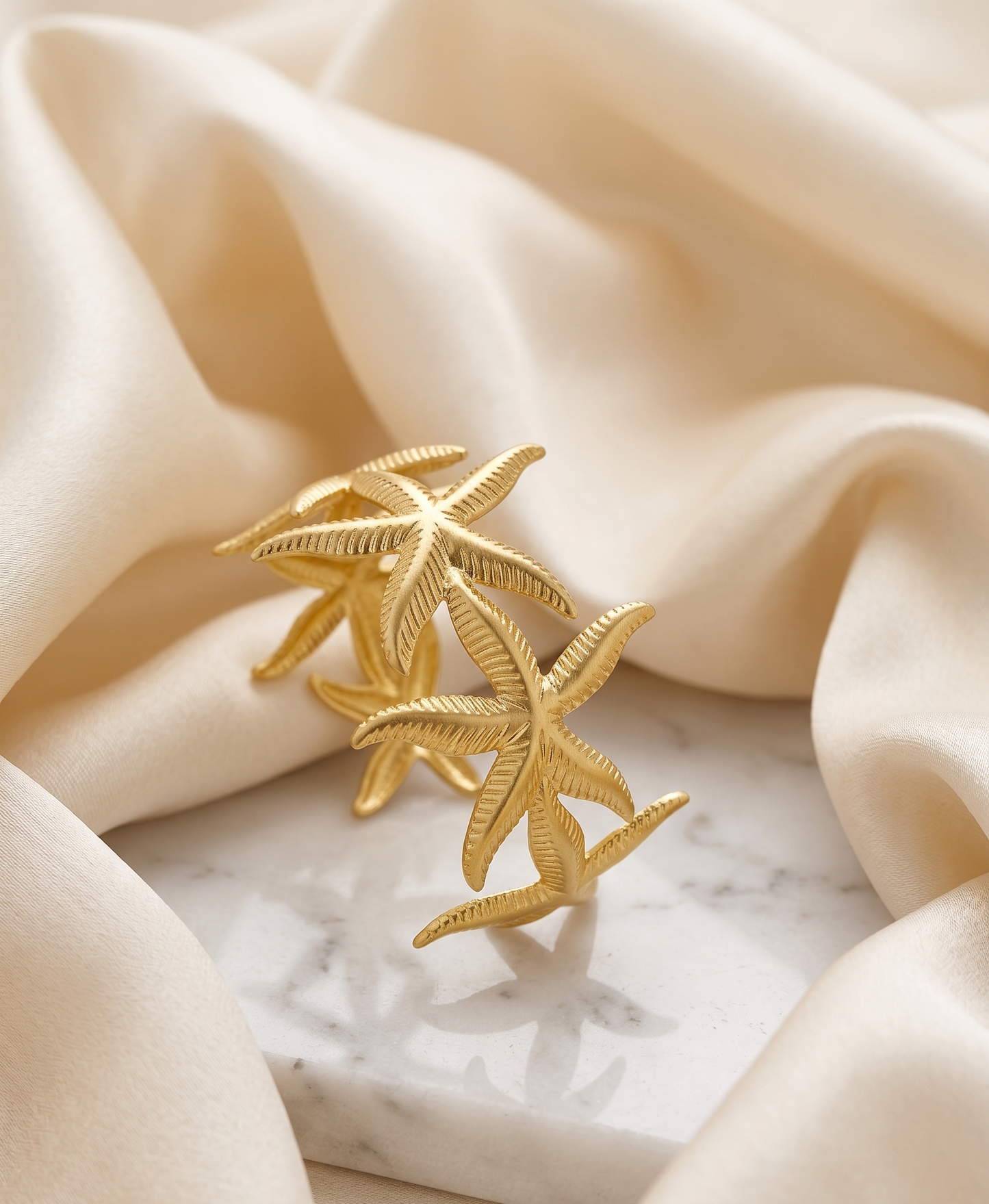 wildflora gold cuff bracelet