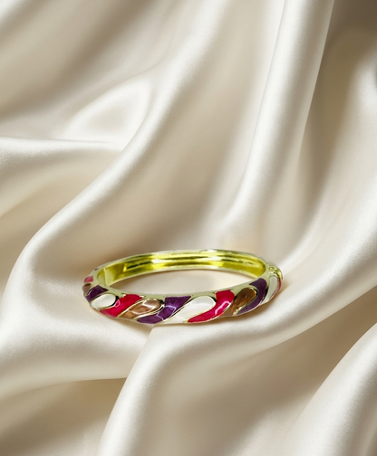 4 color enamel bangle